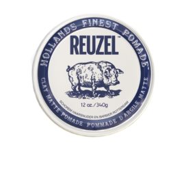 Reuzel Clay Matte Pomade -mattapomade 340g -KÄYTTÖKOKO