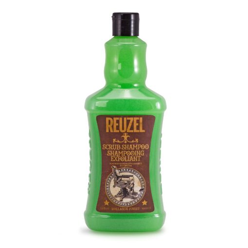 Reuzel scrub shampoo pesupaikka
