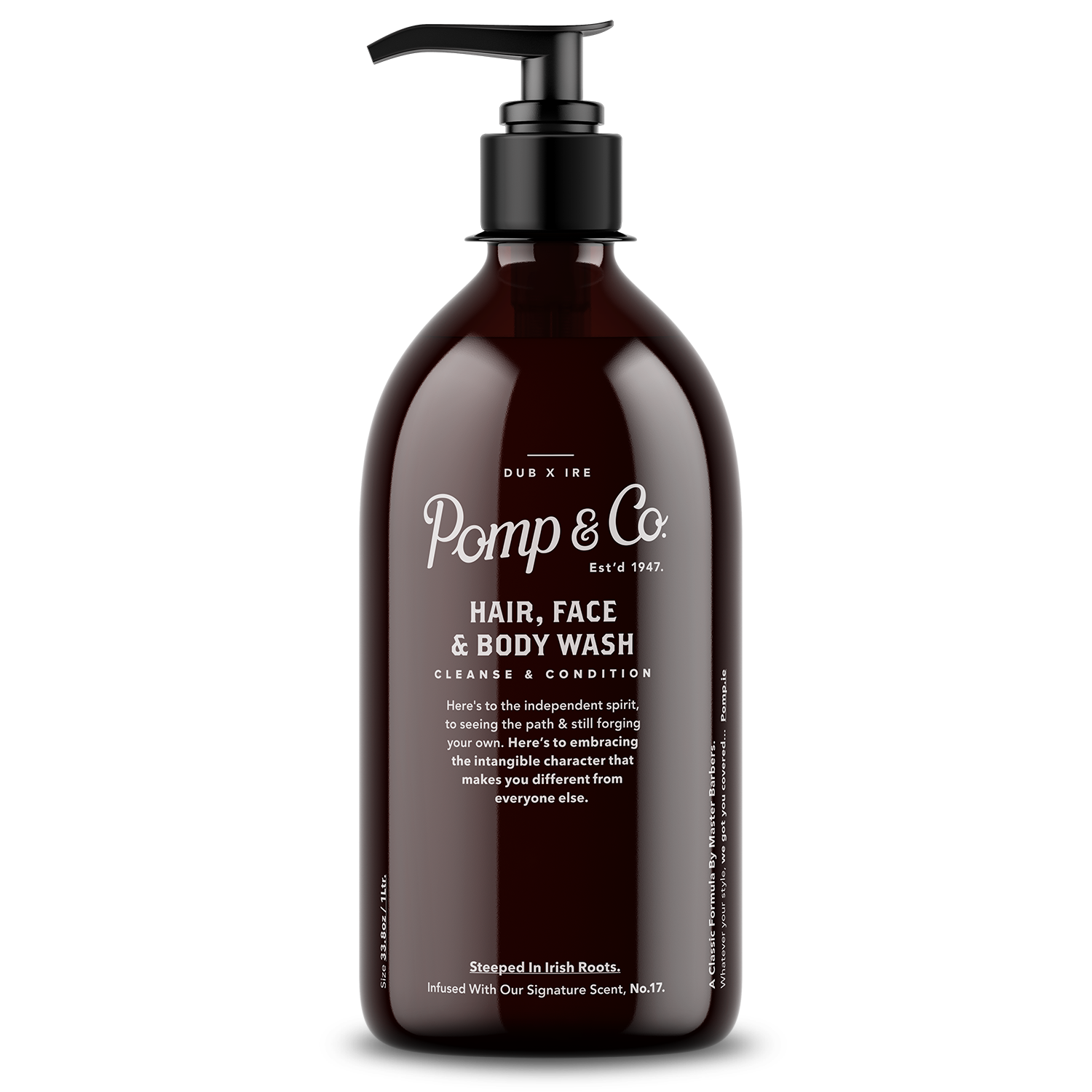 Pomp&Co hair face body wash