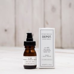 depot parranajoöljy ja partaöljy