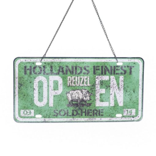 reuzel kyltti open/close