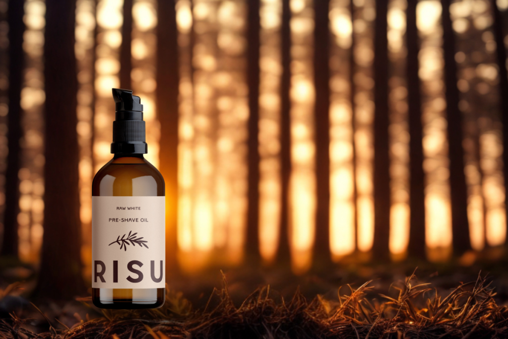 risu raw white parranajoöljy