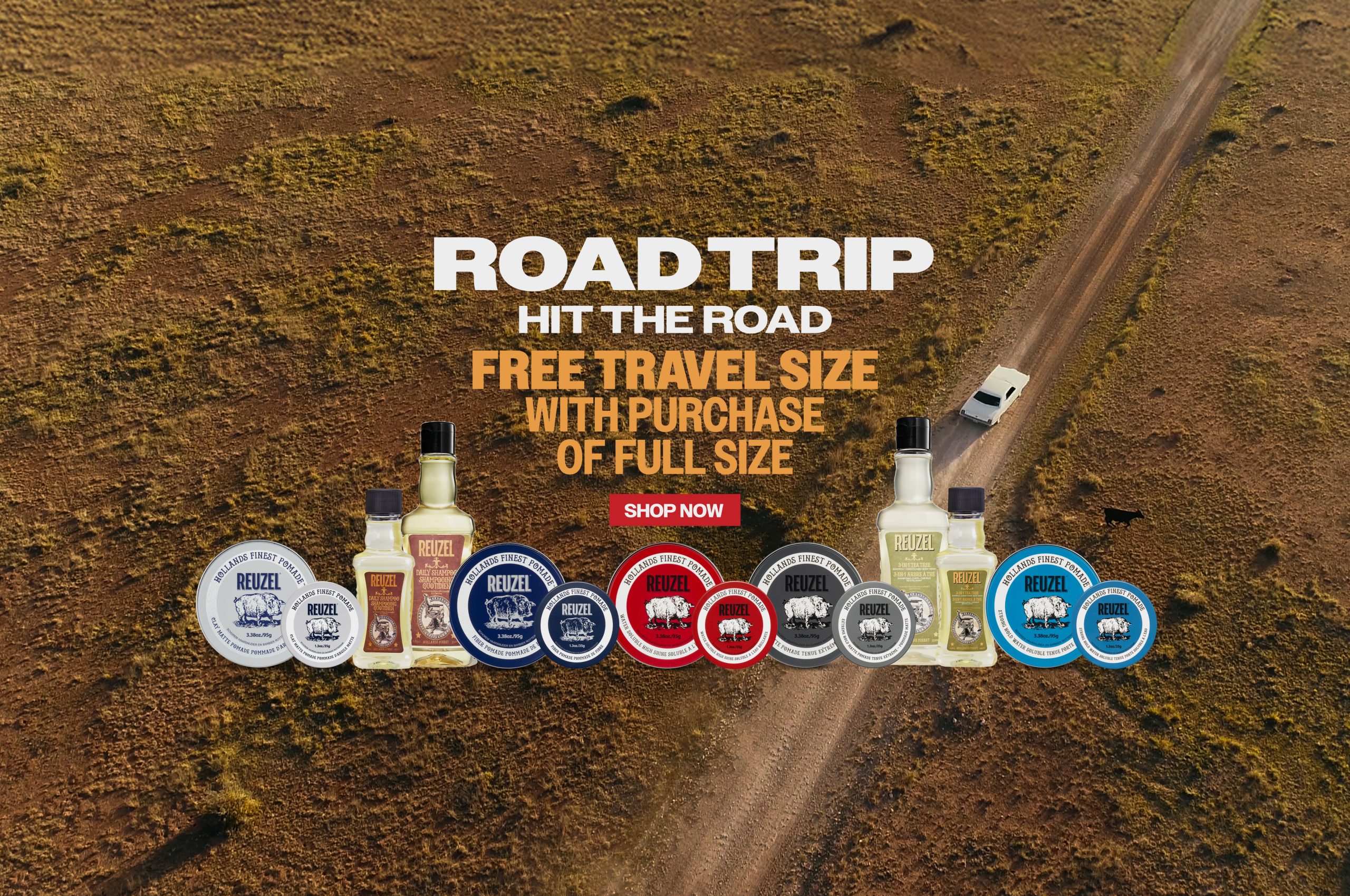 reuzel road trip kesäsetit